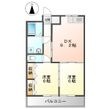 ハイツハピィバリーⅡ E棟の間取図