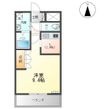 アラモードの間取図