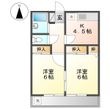 第二コーポ寿の間取図