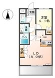 サニーヒルズ芥見の間取図
