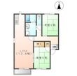 ハイツサトウ弐番館の間取図