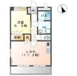 リバーブリーズ・天辰の間取図