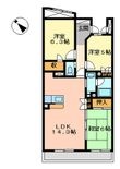 グランカーサ上前津の間取図