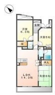 グランカーサ上前津の間取図