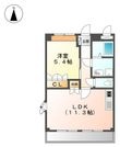 サンフィットの間取図