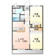 IZUMIの間取図
