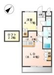 エヴァーラスティBの間取図