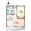 ディアベルジュⅡの間取図