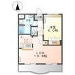 ディアベルジュⅡの間取図