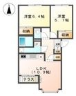 ウィンド・ヴィレッジⅠの間取図