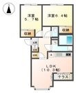 ウィンド・ヴィレッジⅠの間取図