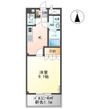 写真:フロイデB 1階103の間取図