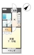 コーポ・ロコモーションKの間取図