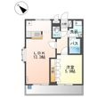 ジャルディニエールBの間取図