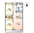グリーンヒルズの間取図