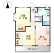 グリーングランデⅡの間取図