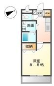 セピアコートⅢの間取図