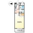 コンフォール祝園Ⅱの間取図