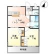 クレシア羽島A棟の間取図
