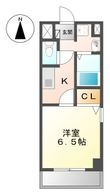 万宝マンションの間取図