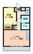 エバーレジデンスの間取図