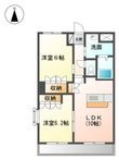 パークサイド富久の間取図