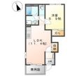 クレスト ヒルズの間取図