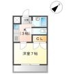 タウンズ富田の間取図