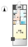 レジディア高岳の間取図