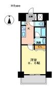 レジディア高岳の間取図