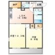 トレステーラ賀来Ⅱの間取図