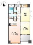 グランデージ泉の間取図