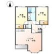 ハーモニーＡの間取図