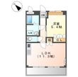 写真：フェイバリット2階の間取図