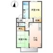メナージュ　A棟の間取図