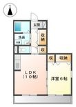 ジュネス北御座の間取図