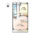 ミロワール赤坪の間取図