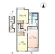 エルシティ オリビア(ELLE CITY OLIVIA)の間取図