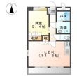パシフィック　フィールドの間取図