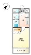 写真:エスポアール 2階00202の間取図