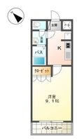 写真:エスポアール 2階00207の間取図