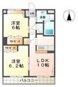 メルヴェール Ⅰの間取図