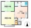 ホワイトアルスの間取図