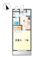 フェリチェの間取図