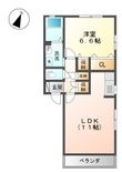 リアンA棟の間取図