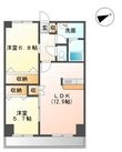 Dear court 苗穂の間取図