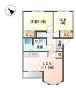ＡＶＥＮIＲ　ＺＵＧの間取図