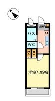 メルベーユ・ＨＡＪＩⅡの間取図
