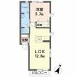 シャーメゾン栄 Sの間取図