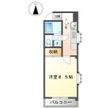 オカダハイツの間取図